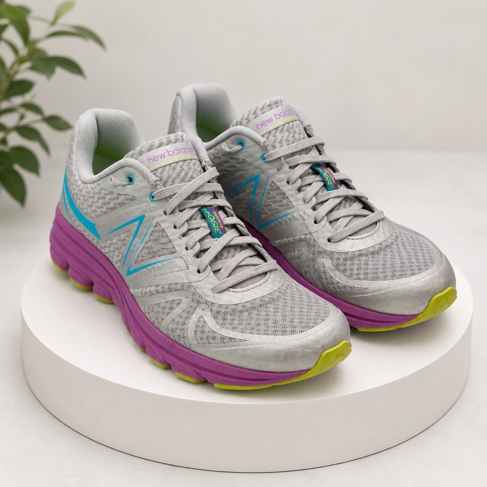New Balance 3190v2 Womens 11 Running Shoes Silver Purple W3190SP2 REVlite